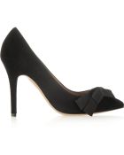 Isabel Marant Poppy Bow Detailed Suede Pumps - Lyst