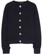 Marc Jacobs Wool, Silk And Cashmere-Blend Cardigan - Lyst