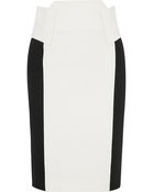 Roland Mouret Botein Wool-Crepe Skirt - Lyst