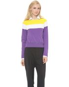 DSquared2 Colorblock Sweater - Lyst