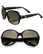 Gucci Oversized Round Sunglasses - Lyst