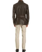 Belstaff Waxed Cotton Roadmaster Jacket - Lyst
