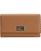 Fendi Selleria Turn Lock Continental Wallet - Lyst