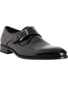 Ferragamo Single Monk Shoe - Lyst