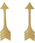 Jennifer Meyer Gold Arrow Stud Earrings - Lyst