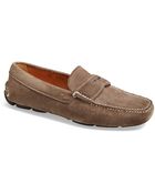 Prada Suede Driving Shoe - Lyst