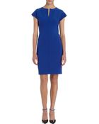 Proenza Schouler Cap Sleeve Slit Neck Dress - Lyst