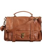Proenza Schouler Ps1 Large Leather - Lyst