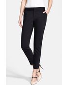 Alice + Olivia Stacey Slim Pants - Lyst