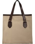 Barneys New York Open-Top Tote - Lyst