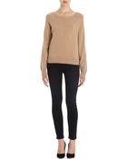 Co. Raglan Sleeve Crew Neck Sweater - Lyst