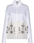 Jil Sander Navy Shirts - Lyst