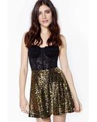 Nasty Gal Neverending Night Sequin Skirt - Lyst