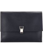 Proenza Schouler Large Lunch Bag Leather Clutch - Lyst