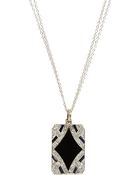 Renee Lewis Black Onyx Diamond Pendant Necklace - Lyst