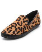 Steven By Steve Madden Cluch Haircalf Flat Loafers - Lyst