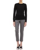 Barneys New York Loose-Knit Pullover Sweater - Lyst