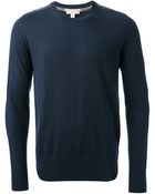 Burberry Brit Crew Neck Sweater - Lyst