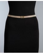 Gucci Gold Metal Mesh Skinny Belt - Lyst