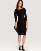 Karen Millen Dress Sporty Texture Bandage Knit - Lyst