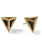 Sam Edelman Open Cage Triangle Stud Earring - Lyst
