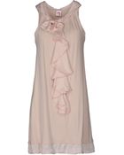 Scee By Twin-set Short Dress - Lyst