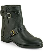 Chloé Leather Ankle Boot - Lyst