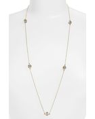 Kate Spade Lady Marmalade Long Station Necklace - Lyst