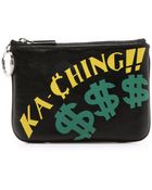 Rebecca Minkoff Ka-Ching Cory Pouch - Black/Yellow - Lyst