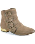 Sam Edelman Nolan - Buckled Booties - Lyst