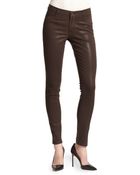 James Jeans Twiggy Coated Super Skinny Jeans - Lyst
