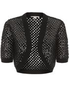 Michael Kors Sequin Knit Shrug - Lyst