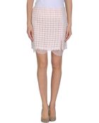 Worth Paris Mini Skirt - Lyst
