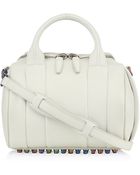 Alexander Wang Rockie Iridescent Stud Duffle Bag - Lyst