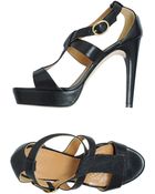 Anya Hindmarch Platform Sandals - Lyst
