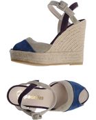 Espadrilles Wedge Sandals - Lyst