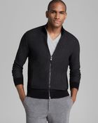Michael Kors Excel Birdseye Zip Sweater - Lyst