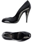 Rocco P Courts With Open Toe - Lyst