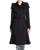 Alice + Olivia Doreen Belted Trench Coat - Lyst