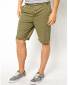 Asos Chino Shorts In Longer Length - Lyst