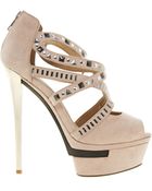 Asos Tower Embellished Shoe Boots - Lyst
