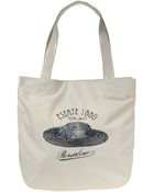 Borsalino Large Fabric Bag - Lyst