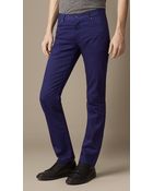 Burberry Steadman Piecedyed Slim Fit Jeans - Lyst