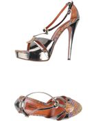 Missoni Sandals - Lyst