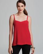 French Connection Tank Silk - Lyst
