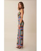 Mara Hoffman Printed Column Maxi Dress - Lyst