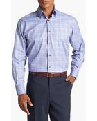Robert Talbott Plaid Classic Fit Sport Shirt - Lyst