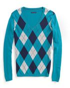 Tommy Hilfiger Classic Argyle Sweater - Lyst