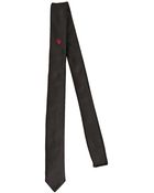 Dior Homme 4cm Bee Embroidery Silk Satin Tie - Lyst