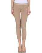 Elisabetta Franchi 3/4 Length Trousers - Lyst